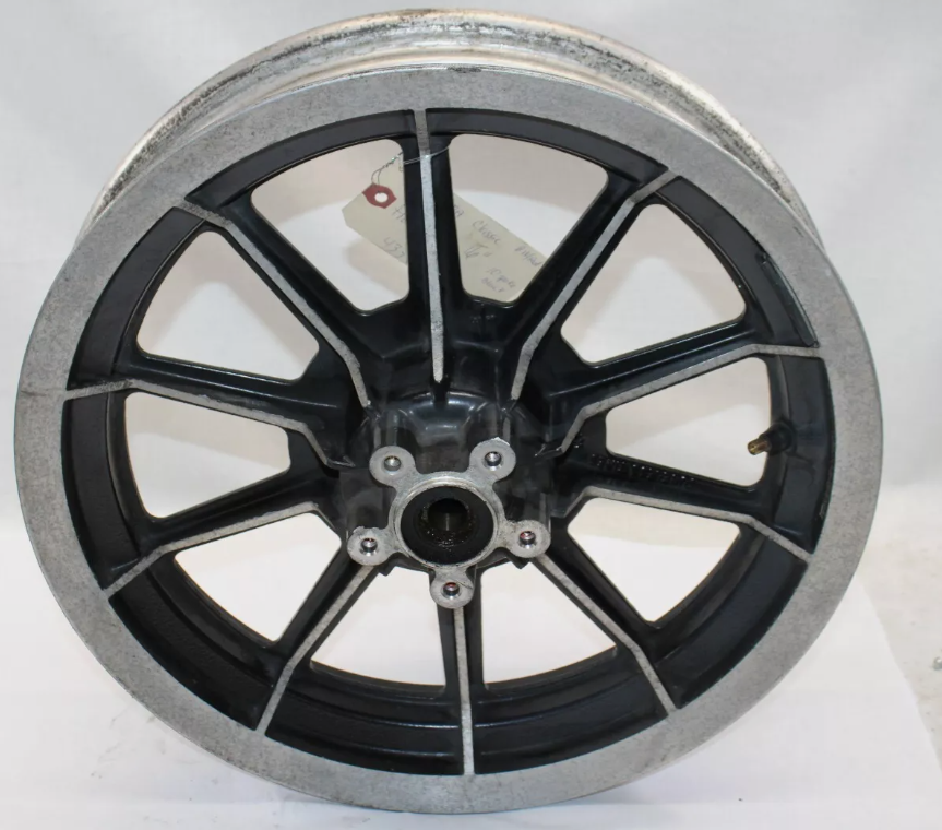  Wheel front wheel assembly w brake disk